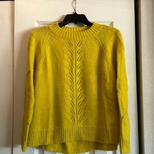 Loft warm sweater - pop of color